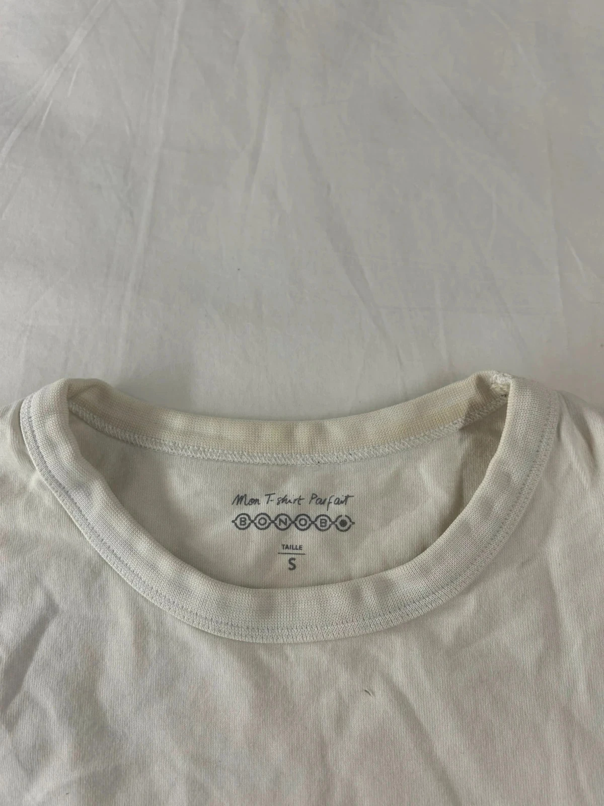 T-shirt branco Bonobo – photo 4